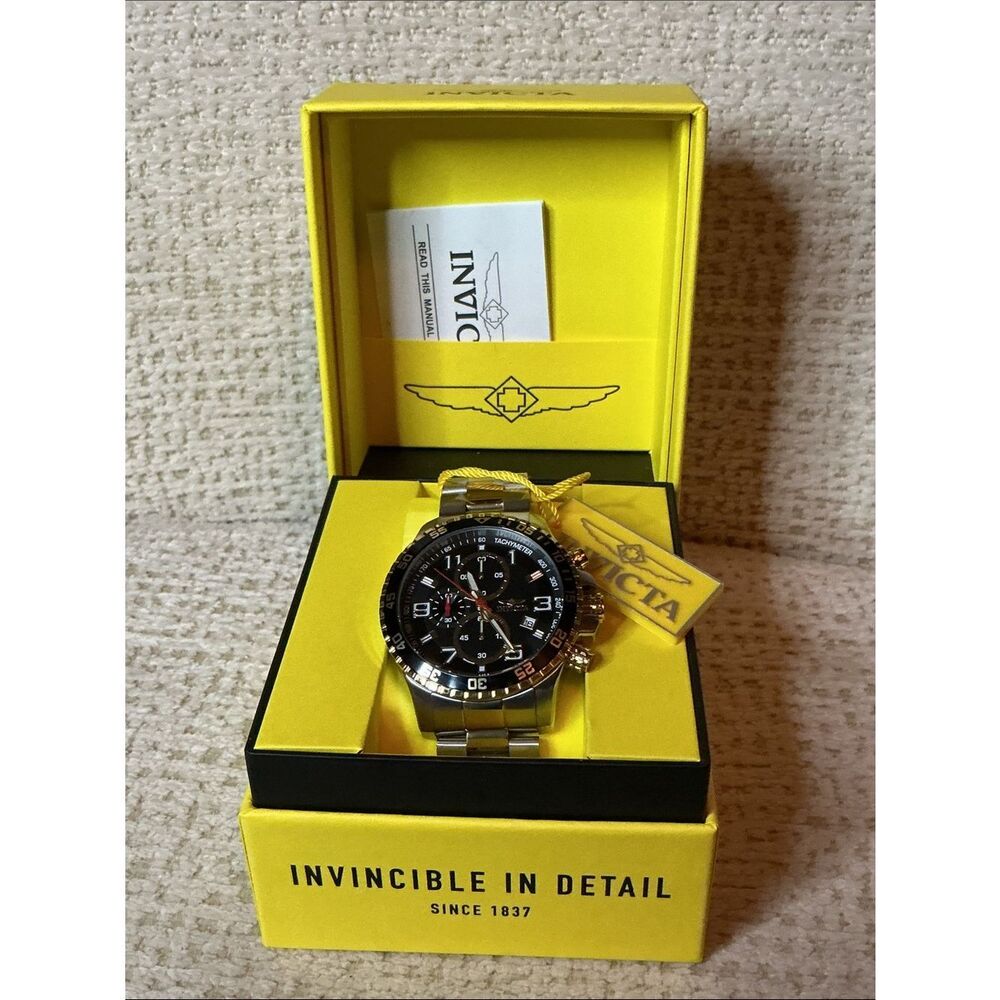 Invicta Specialty Men's Watch - 48mm, Gold, Steel (69805)